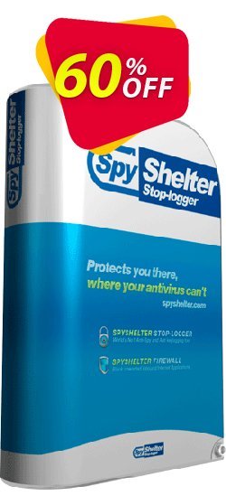 60% OFF SpyShelter Premium Coupon code