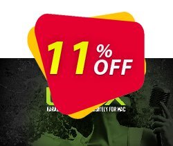 11% OFF LYRX Karaoke Software MAC/WINDOWS - Includes Activation For 3 Machines Coupon code