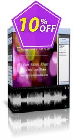 10% OFF Lyric Video Creator Professional Version Coupon code