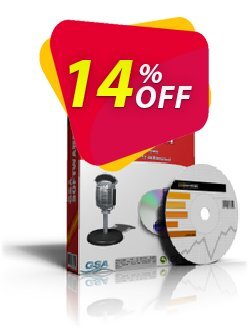 14% OFF GSA Radio Stream Recorder Coupon code