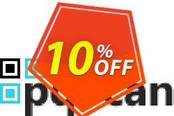 10% OFF pqScan .NET 1D & 2D Barcode Scanner 10 Servers License Coupon code