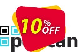 10% OFF pqScan Java 1D & 2D Barcode Scanner 10 Servers License Coupon code