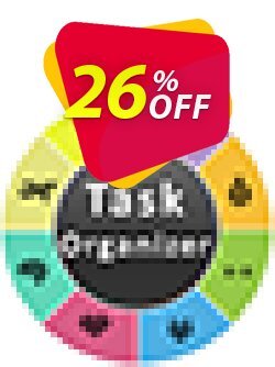 26% OFF Task Organizer Coupon code