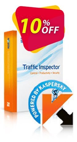 10% OFF Traffic Inspector + Traffic Inspector Anti-Virus Gold 15 Coupon code