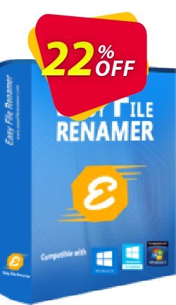 Easy File Renamer Family Pack - 2 year  Coupon discount 20% OFF Easy File Renamer Family Pack (2 year), verified - Imposing deals code of Easy File Renamer Family Pack (2 year), tested & approved