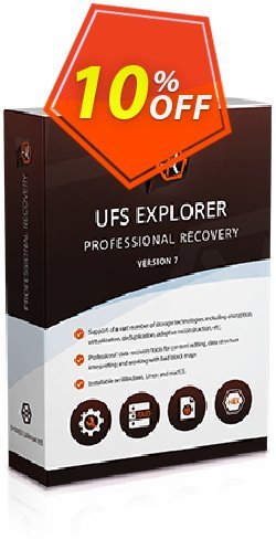 10% OFF UFS Explorer Professional Recovery for macOS - Commercial License - 1 year of updates  Coupon code