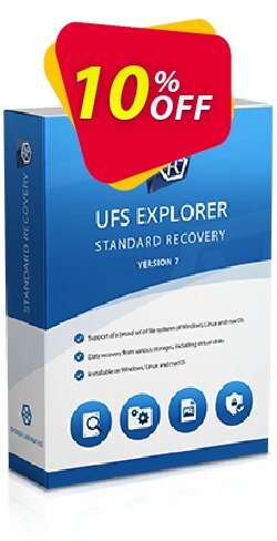 UFS Explorer Standard Recovery for macOS - Personal License (1 year of updates) special discount code 2024