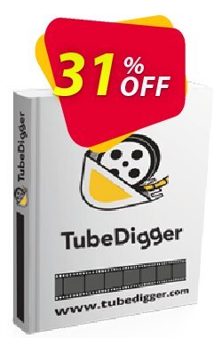 31% OFF TubeDigger Coupon code