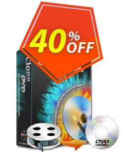 40% OFF CloneDVD DVD Creator 1 year/1 PC Coupon code