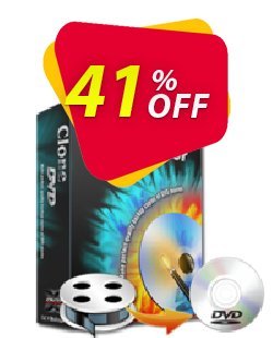 41% OFF CloneDVD DVD Creator 2 years/1 PC Coupon code