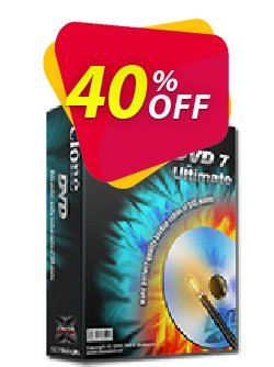40% OFF CloneDVD 7 Ulitimate 2 years/1 PC Coupon code