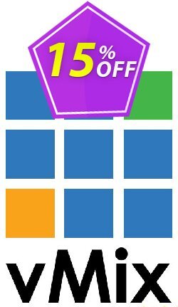 15% OFF vMix HD Coupon code