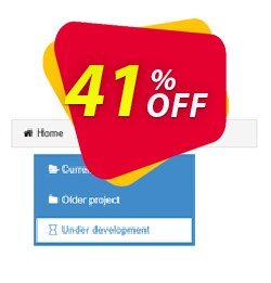 41% OFF Tooltip Menu Extension for WYSIWYG Web Builder Coupon code