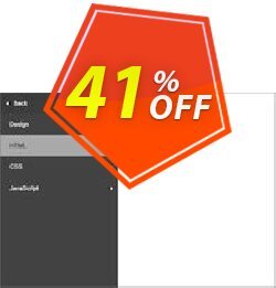 41% OFF Multi Level Panel Menu Extension for WYSIWYG Web Builder Coupon code