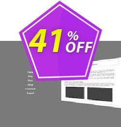 41% OFF Perspective Menu Extension for WYSIWYG Web Builder Coupon code