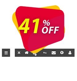 41% OFF Slideout Menu Extension for WYSIWYG Web Builder Coupon code