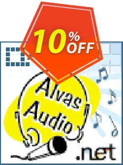 10% OFF Alvas.Audio Lifetime Single License Coupon code