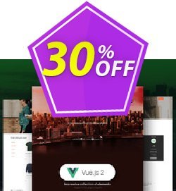 30% OFF Vue Now UI Kit PRO Coupon code