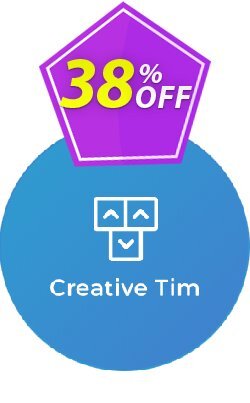 38% OFF Creative Tim Support Packet Coupon code