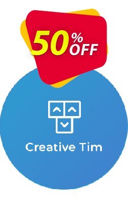 50% OFF Creative Tim Big Bundle Black Friday 2018 Coupon code