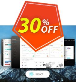 30% OFF Paper Dashboard PRO React Coupon code