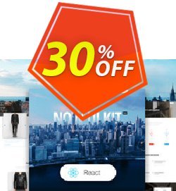 30% OFF Now UI Kit PRO React Coupon code
