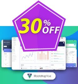 30% OFF BootstrapVue Argon Dashboard PRO Coupon code