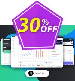 30% OFF NextJS Argon Dashboard PRO Coupon code