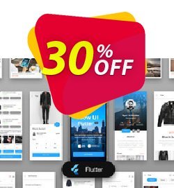 30% OFF Now UI PRO Flutter Coupon code