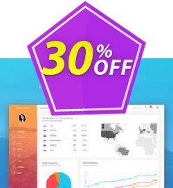 30% OFF Light Bootstrap Dashboard Coupon code