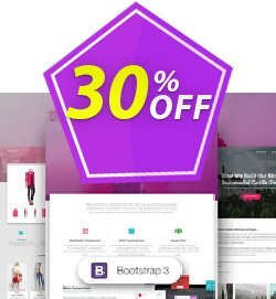 30% OFF Material Kit PRO - Bootstrap 3 Coupon code