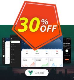 30% OFF Vue Now UI Dashboard PRO Coupon code