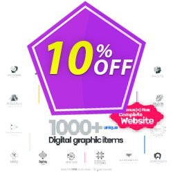 10% OFF Logo Creator - Instant Download Extended License Coupon code