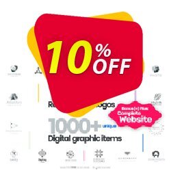 10% OFF Logo Creator - Instant Download - Standard License Coupon code