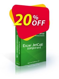 20% OFF Excel Jetcell .NET - Developer License PRO Coupon code