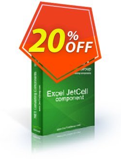 20% OFF Excel Jetcell .NET - Developer License LITE Coupon code