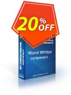 20% OFF Word Writer .NET - Source Code License Coupon code