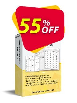 55% OFF Puzzle Maker Sudoku Coupon code