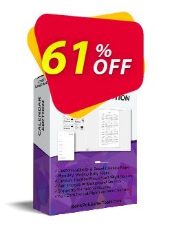 61% OFF Ultimate Planner Maker - Calendar Edition Coupon code