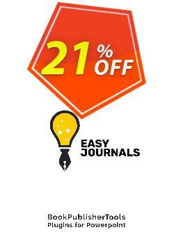 Easy Journals Pro (Plugin for Powerpoint) Stunning discount code 2024