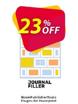 23% OFF Journal Filler Coupon code