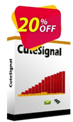 20% OFF Cutesignal - Monthly Subscription Coupon code