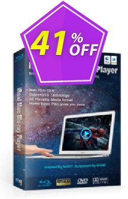 41% OFF iReal Mac Blu-ray Player Coupon code