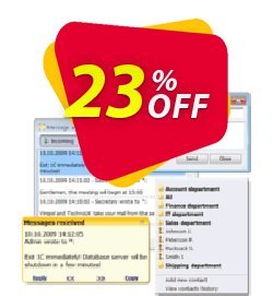 23% OFF Winsent Messenger - Family license  Coupon code