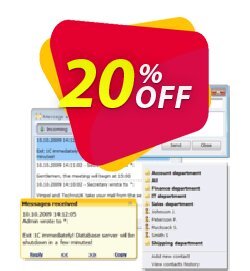 20% OFF Winsent Messenger - Worldwide license Coupon code