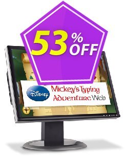 53% OFF Disney: Mickey's Typing Adventure Web - Quarterly Subscription  Coupon code