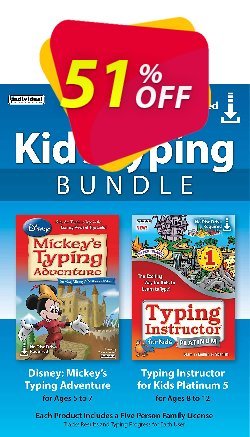 51% OFF Kid’s Typing Bundle Coupon code