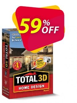 59% OFF Total 3D Home Design Deluxe Coupon code