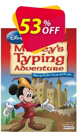 53% OFF Disney: Mickey's Typing Adventure - International Version US Keyboard Coupon code