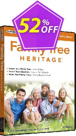 Family Tree Heritage Platinum Coupon, discount Family Tree Heritage™ Platinum 15 Exclusive promo code 2022. Promotion: staggering offer code of Family Tree Heritage™ Platinum 15 2022